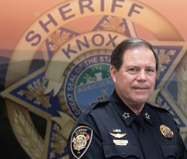 <p>Knox County Sheriff Tom Spangler </p>