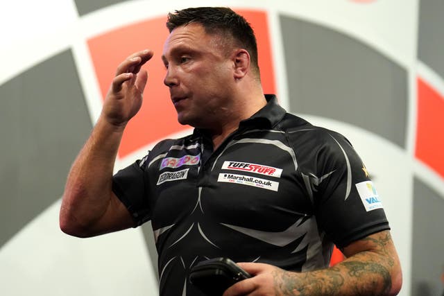 Gerwyn Price is still unsure about whether he will return to play in the World Darts Championship (Zac Goodwin/PA)