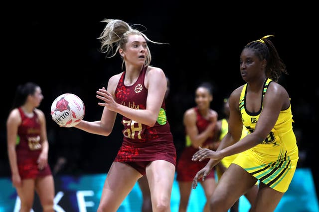 England secured a 73-52 win against Jamaica in the first tri-series game (Simon Marper/PA)