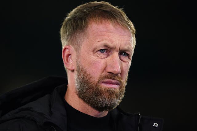 Graham Potter thinks Chelsea have gone through too much change to expect instant results (Mike Egerton/PA)
