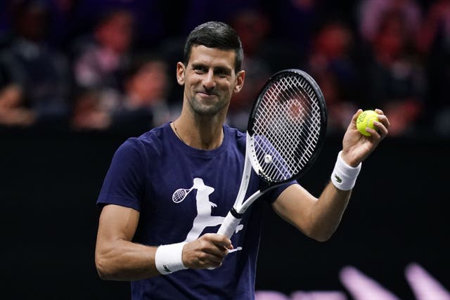 Novak Djokovic is chasing his 10th Australian Open singles title (John Walton/PA)