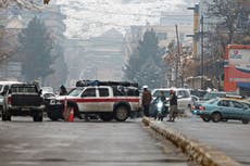 Isis says ‘martyrdom-seeker’ carried out deadly suicide bombing outside Afghan foreign ministry