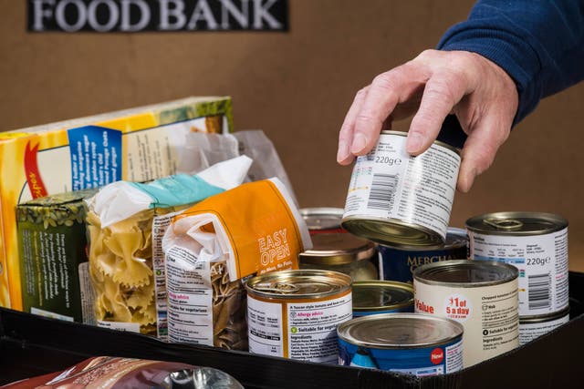 Police officers are resorting to food banks after having their pay squeezed over the last decade, the head of the UK’s biggest force said (Trevor Chriss/Alamy/PA)