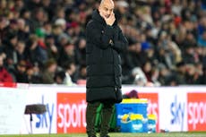 Pep Guardiola reveals fears for Man City against Manchester United