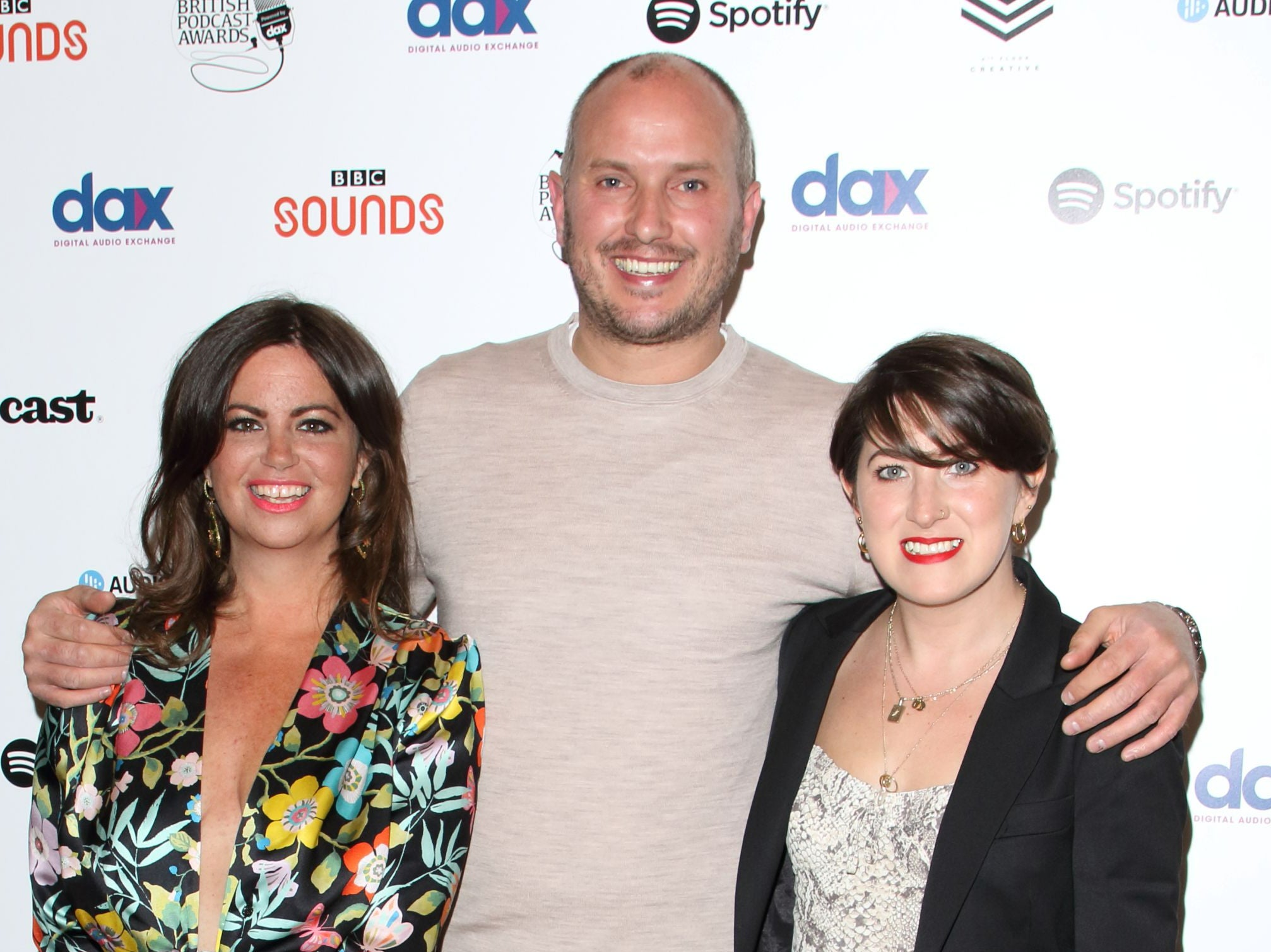 <p>Deborah James, Steve Bland, Lauren Mahon</p>