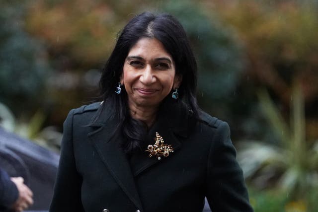 Home Secretary Suella Braverman set out the findings of a review into so-called golden visas after the Government shut down the tier 1 investor visa route last year amid security concerns (Stefan Rousseau/PA)