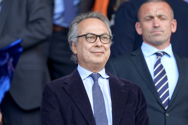 Everton owner Farhad Moshiri claims his decisions to sack former managers was driven by fan reaction (Ian Hodgson/PA)