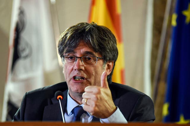 Spain Catalonia Sedition
