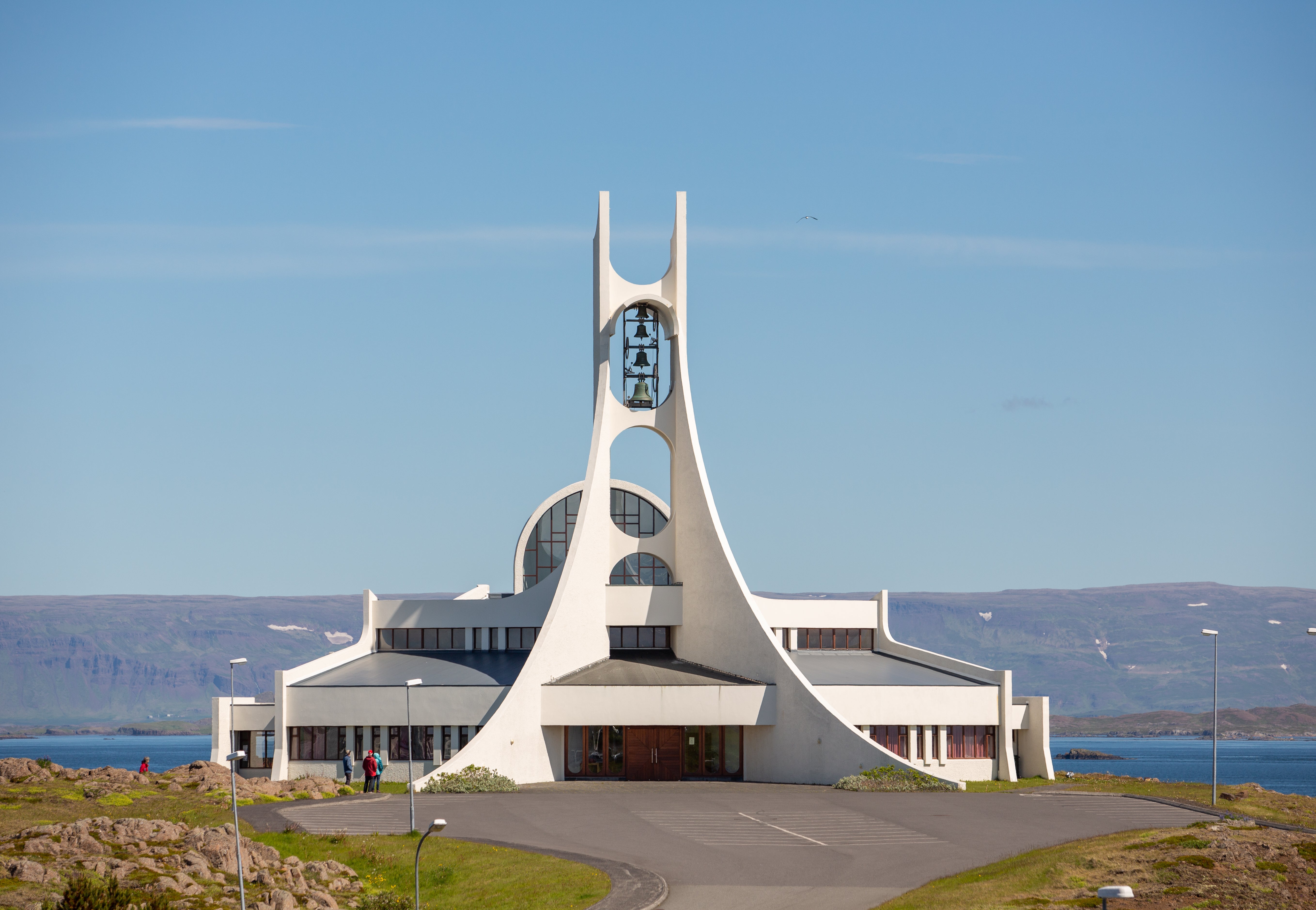 The Stykkisholmskirkja Church designed by Jon Haraldsson