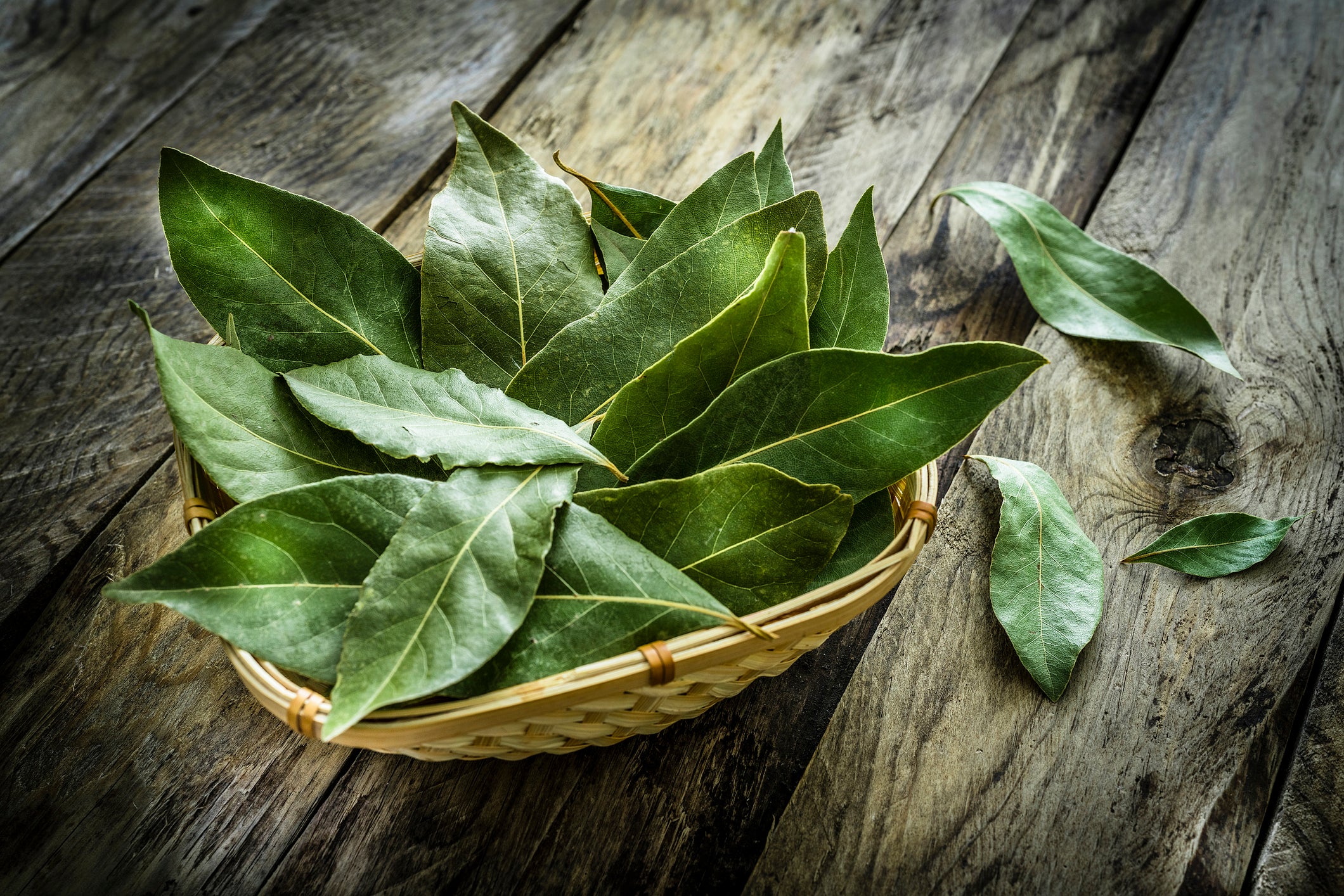 A bay leaf in the wallet is often considered a lucky charm