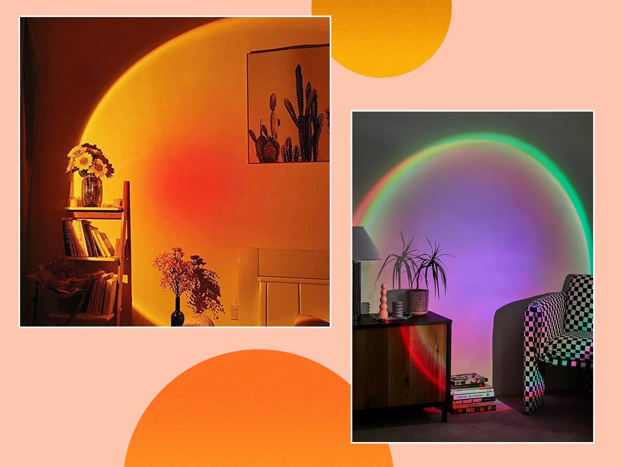 Shop sunset lamps at Amazon and Urban Outfitters from £11.99