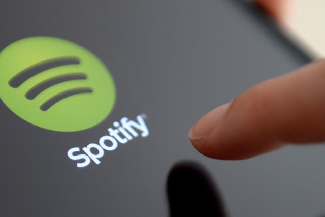 Concerns were raised about Spotify (Andrew Matthews/PA)