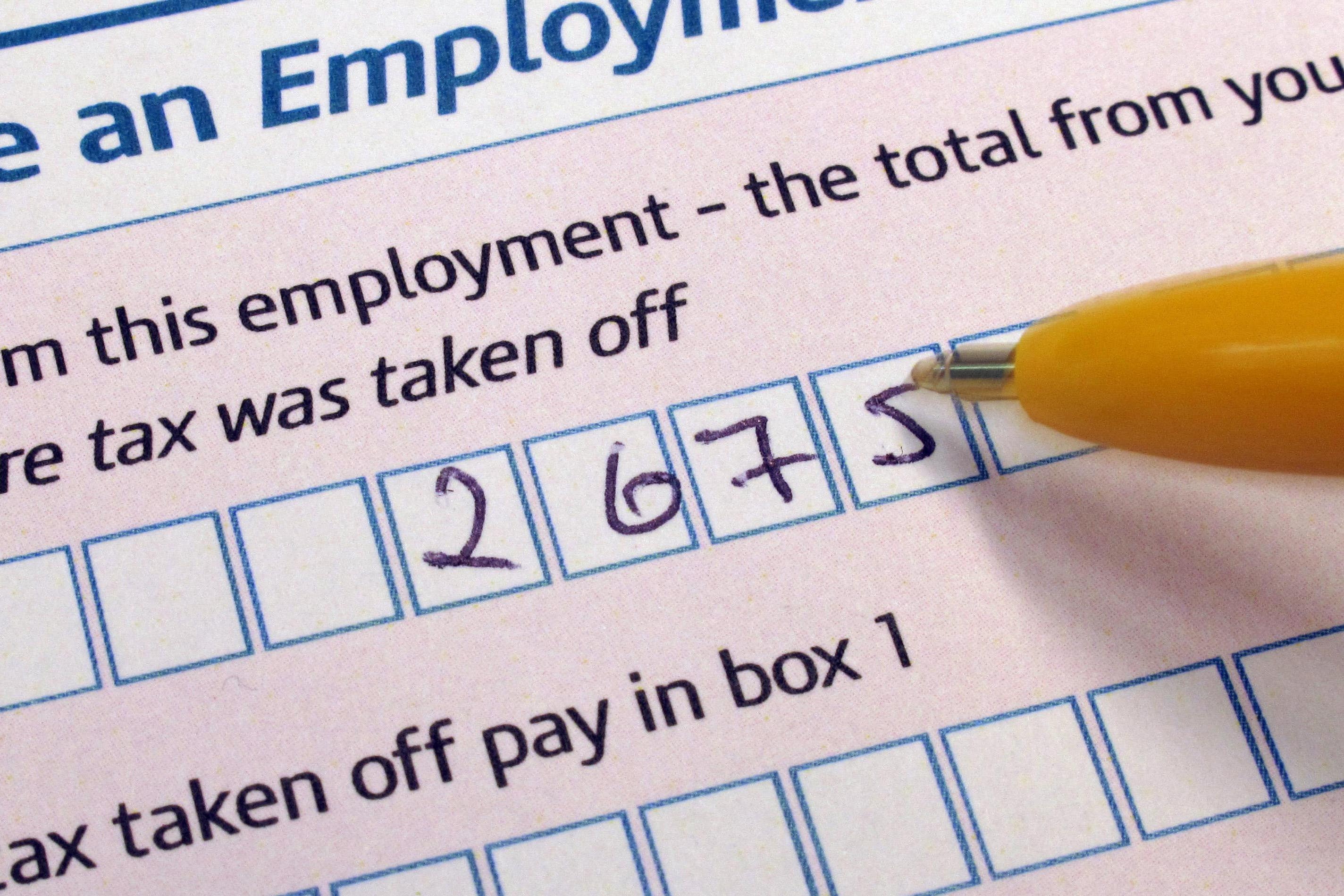 More than 1.8 million people aged 65 or over filed a tax return for the 2020-21 tax year, according to HMRC figures (PA)