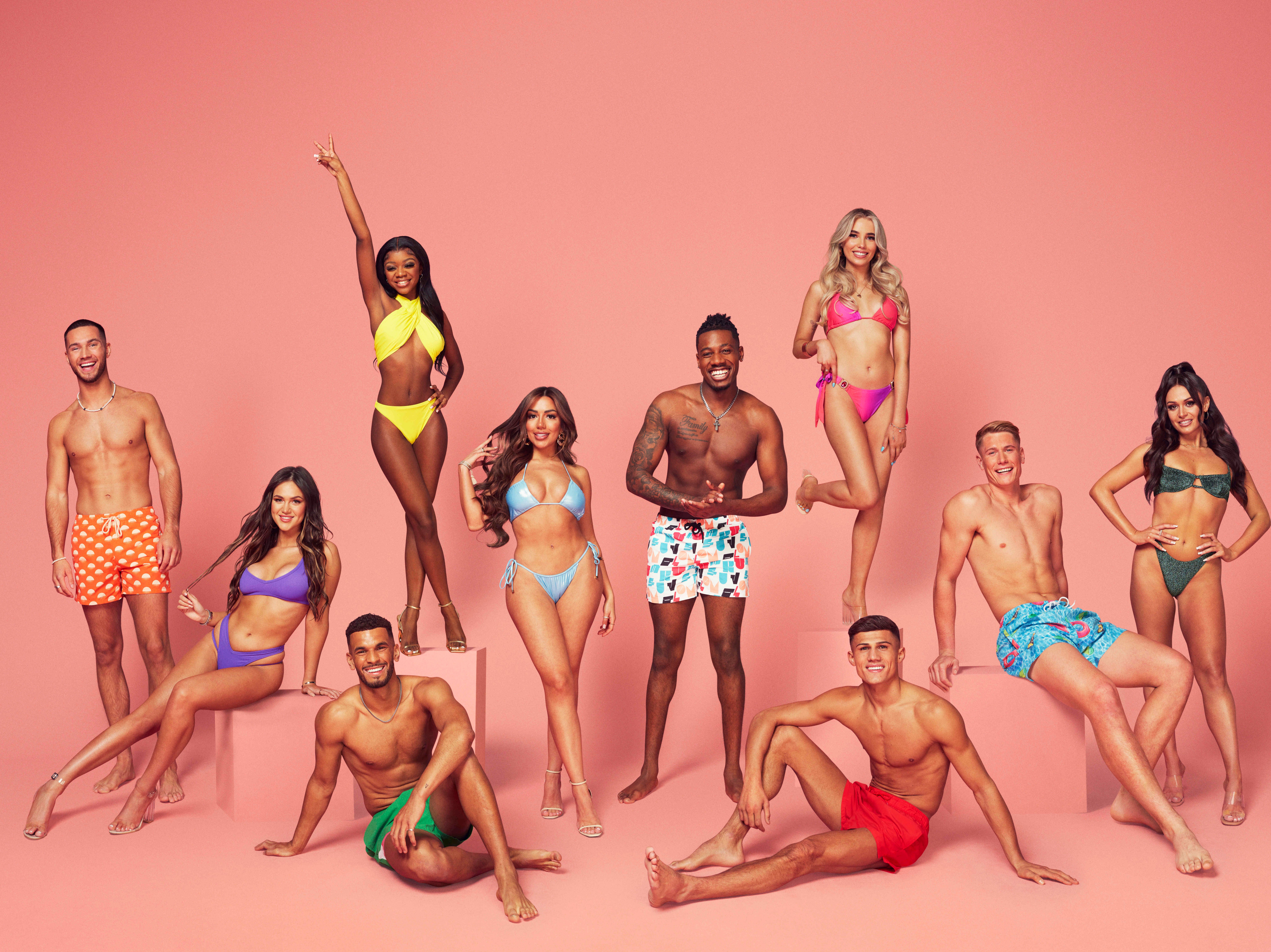 Contestants on the new series of ‘Love Island’