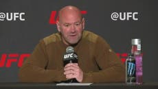Dana White: UFC president says he has ‘no defence’ for slapping wife