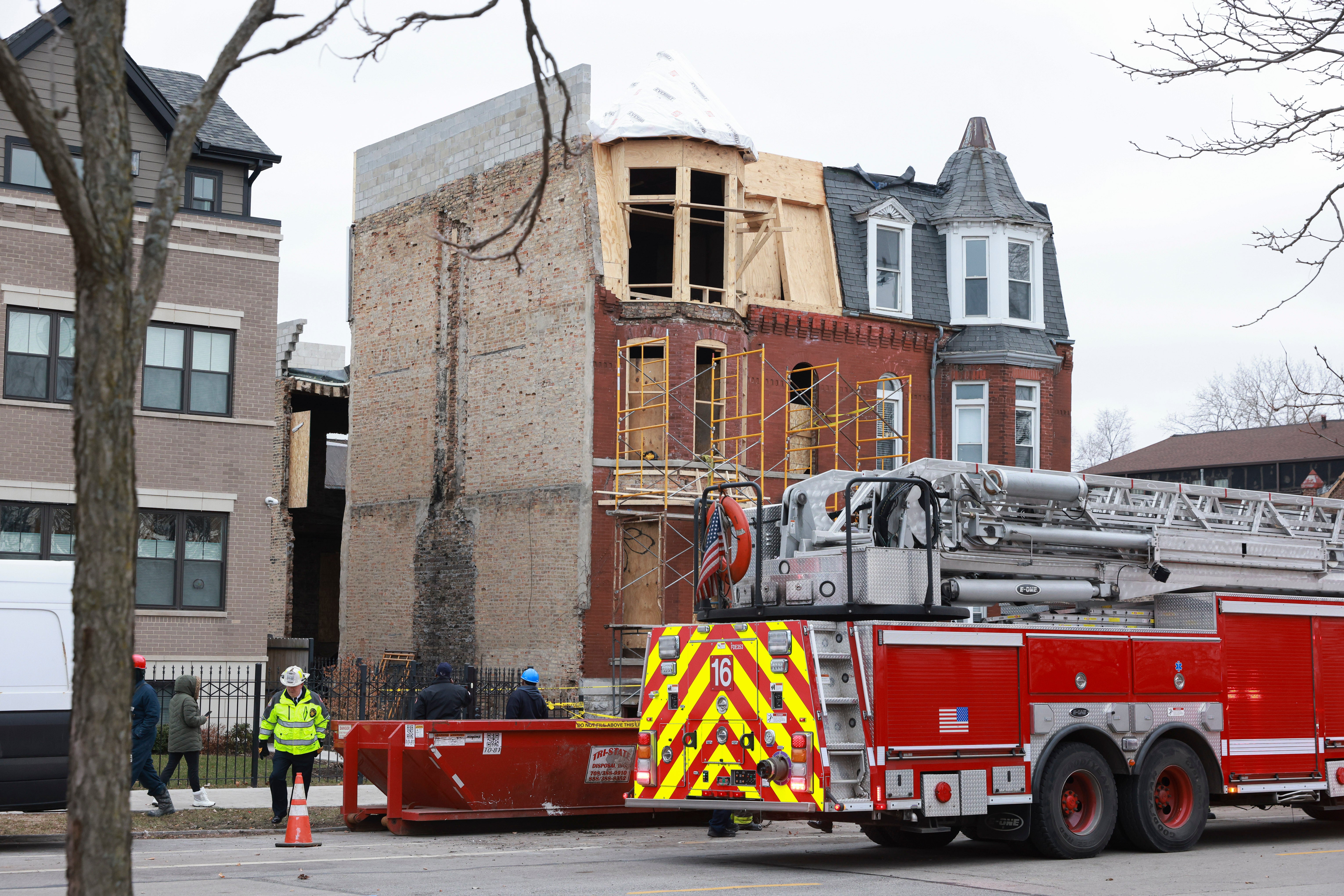 Building Collapse Chicago