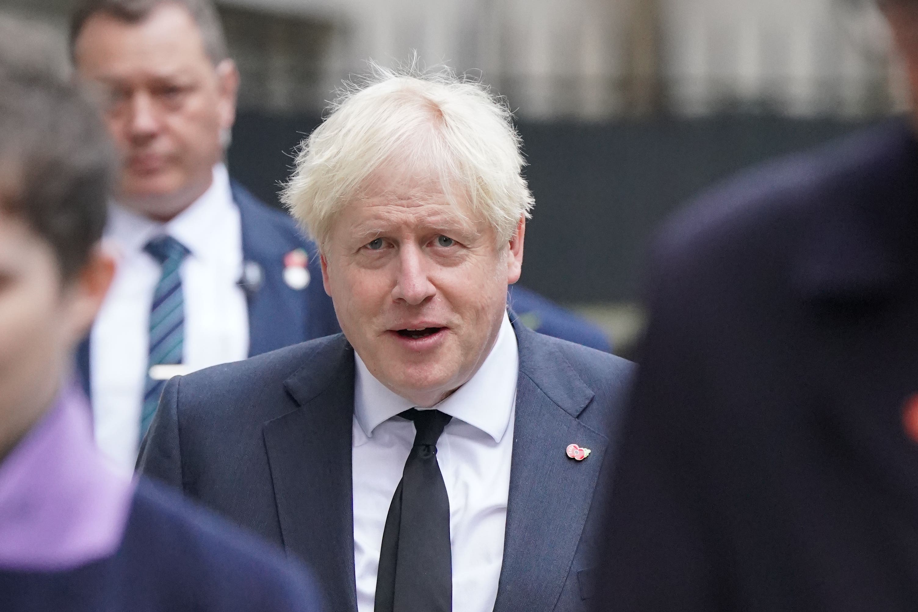 Former prime minister Boris Johnson has received a £1m donation (Jonathan Brady/PA)