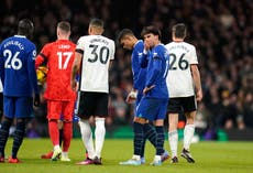 Joao Felix sent-off on debut as Carlos Vinicius sends Fulham sixth with win over Chelsea