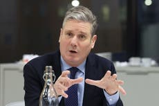 Keir Starmer to invoke Blair as he tells Davos the UK is ‘open for business’ 