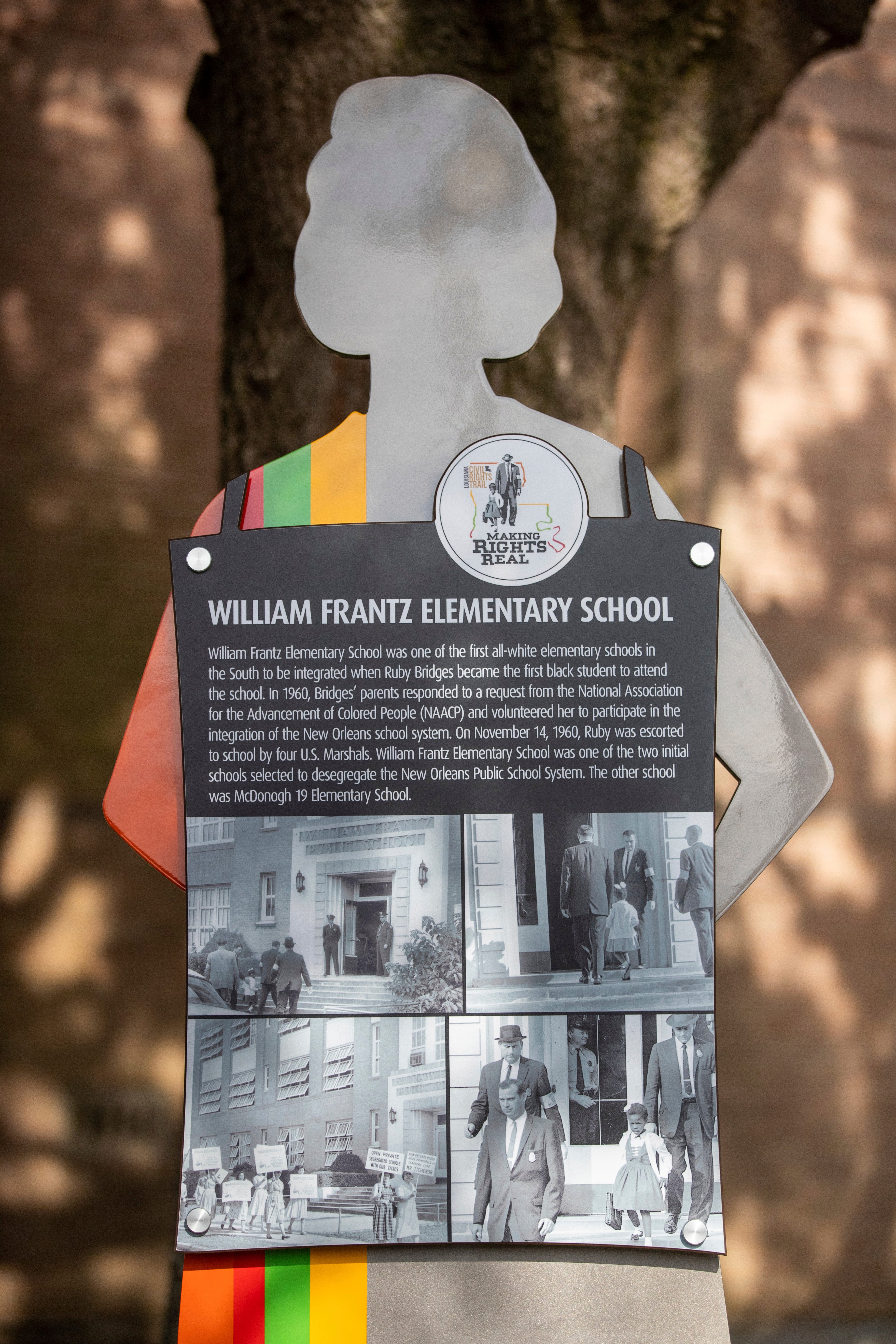 Ruby Bridges School Marker