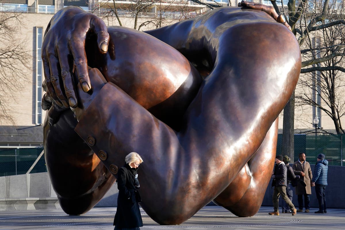 Artist who created controversial $10m MLK embrace statue in Boston reacts to ‘trolls’