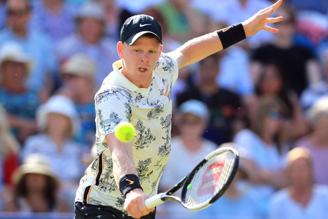 Kyle Edmund is playing at the Australian Open for the first time since 2020 (Gareth Fuller/PA)