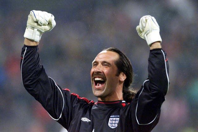 Former England goalkeeper David Seaman announced his retirement on this day in 2004 (Owen Humphreys/PA)