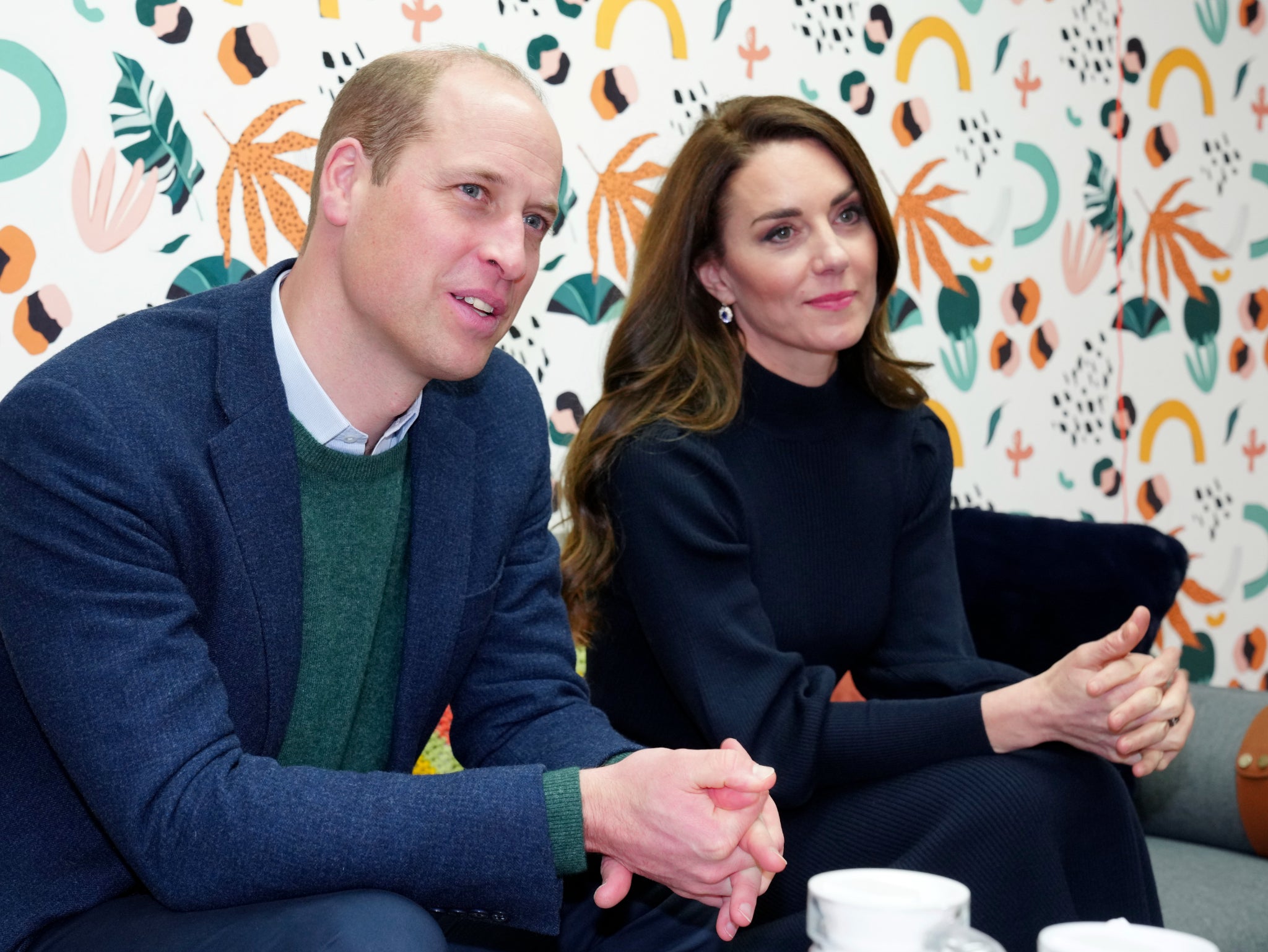 William and Kate visited Merseyside to thank those working in healthcare and mental health support for their work during the winter months