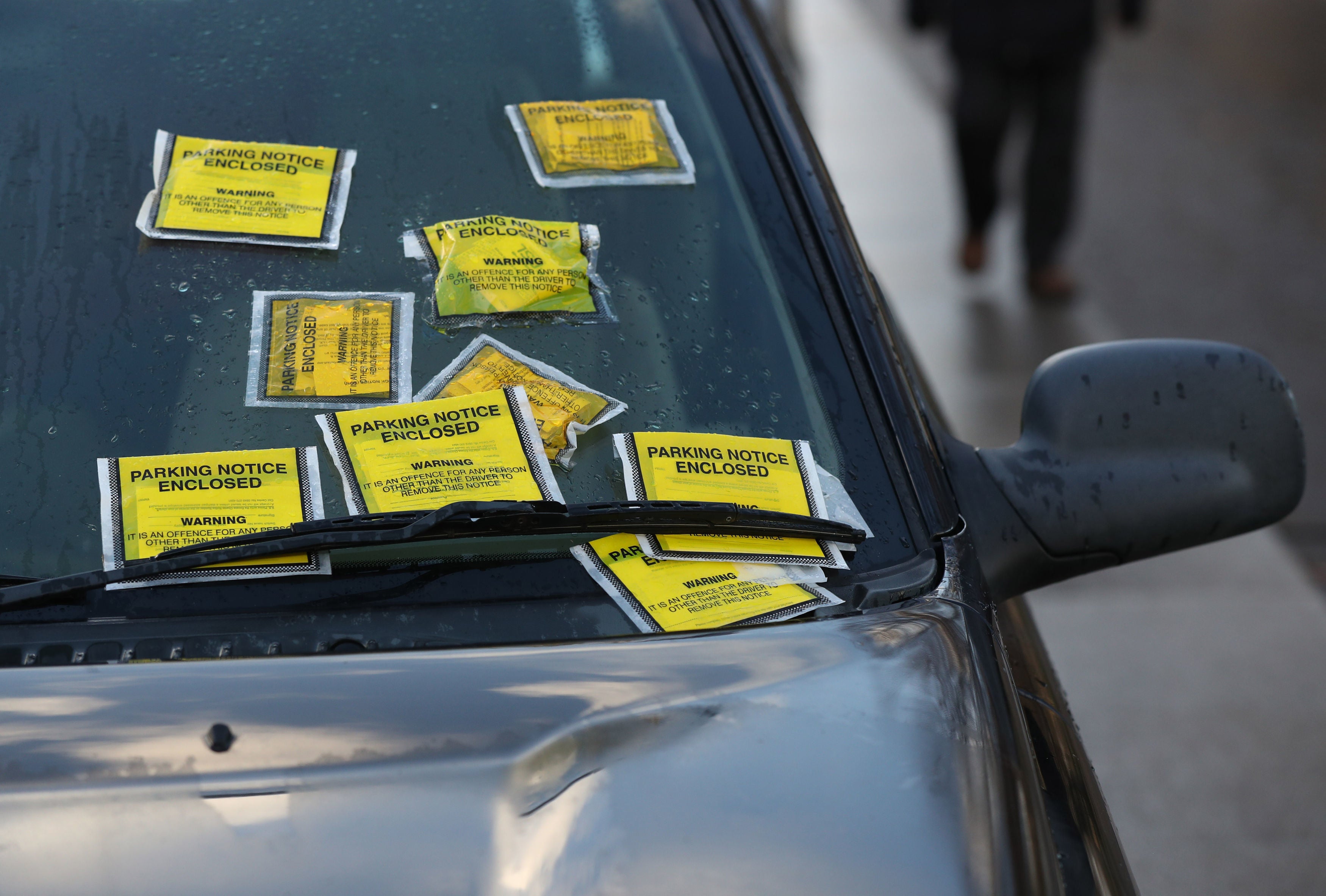 Parking fines cost up to £130 in London or £70 outside the capital