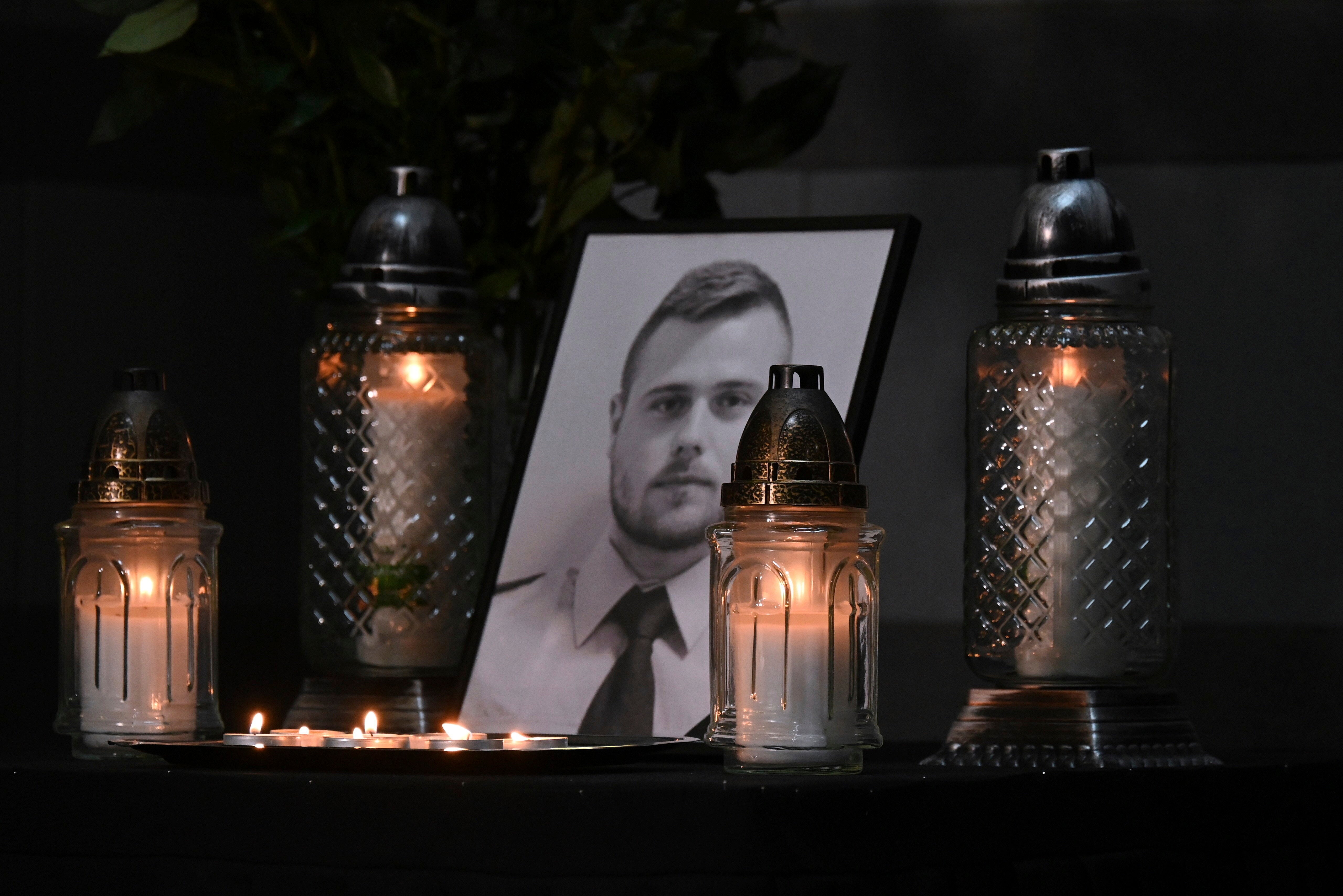 Hungary Police Stabbing