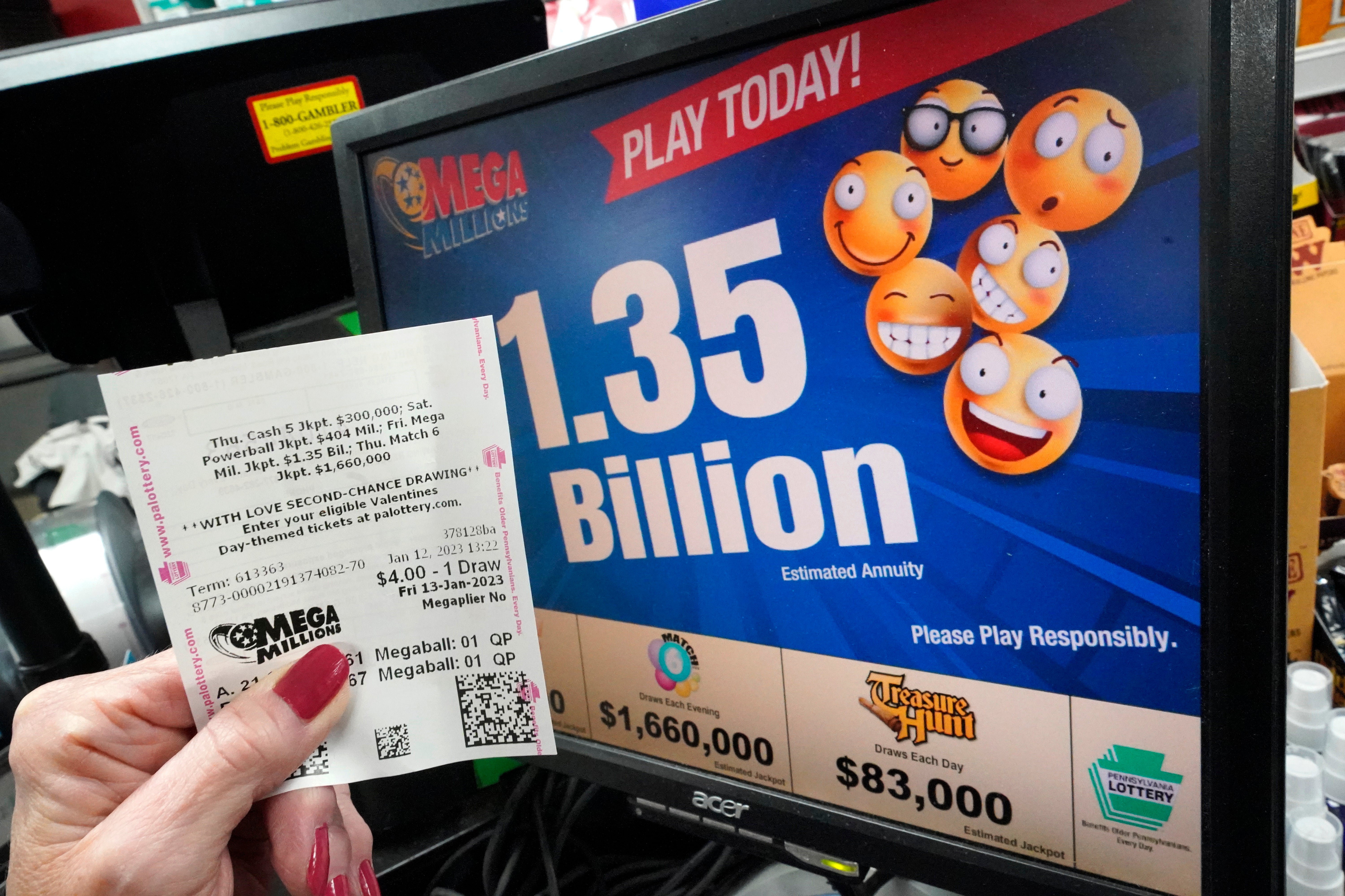 $1.35bn Mega Millions Prize Drawing Set For Friday Night | The Independent