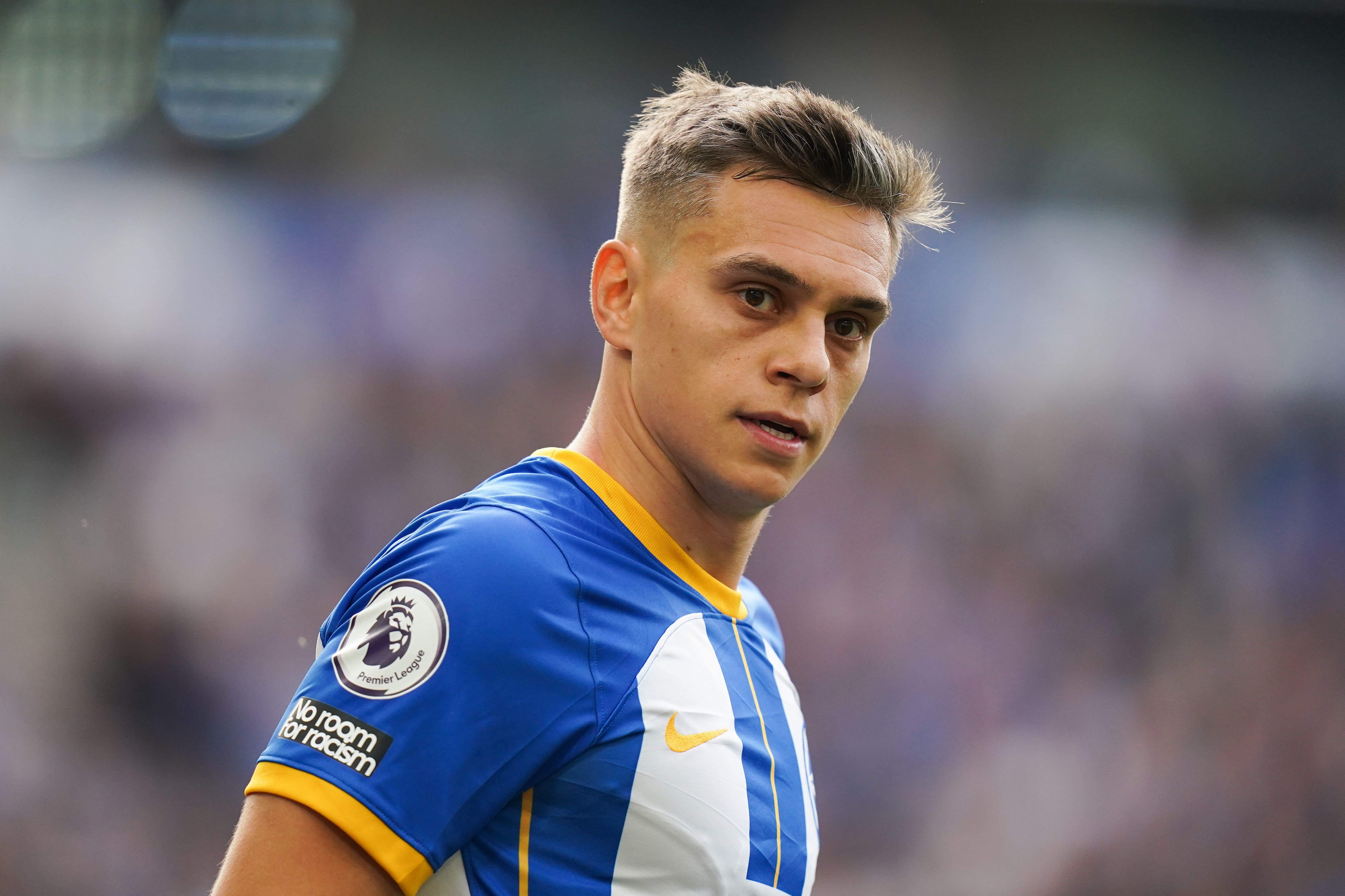 Leandro Trossard will not feature against Liverpool (Adam Davy/PA)
