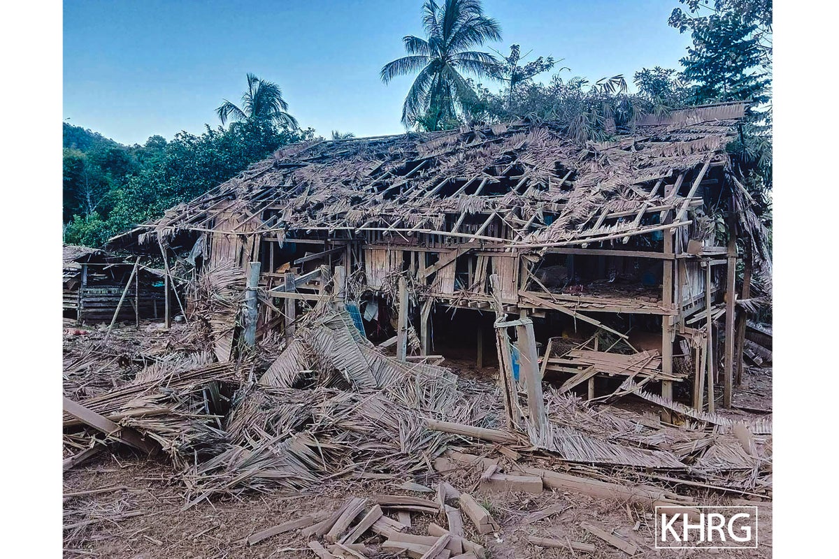 Relief groups say 5 die as Myanmar air strikes hit churches