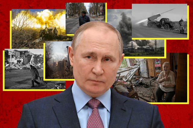 <p>Vladimir Putin tiene sus miras puestas en las regiones ucranianas de Donetsk y Luhansk</p>