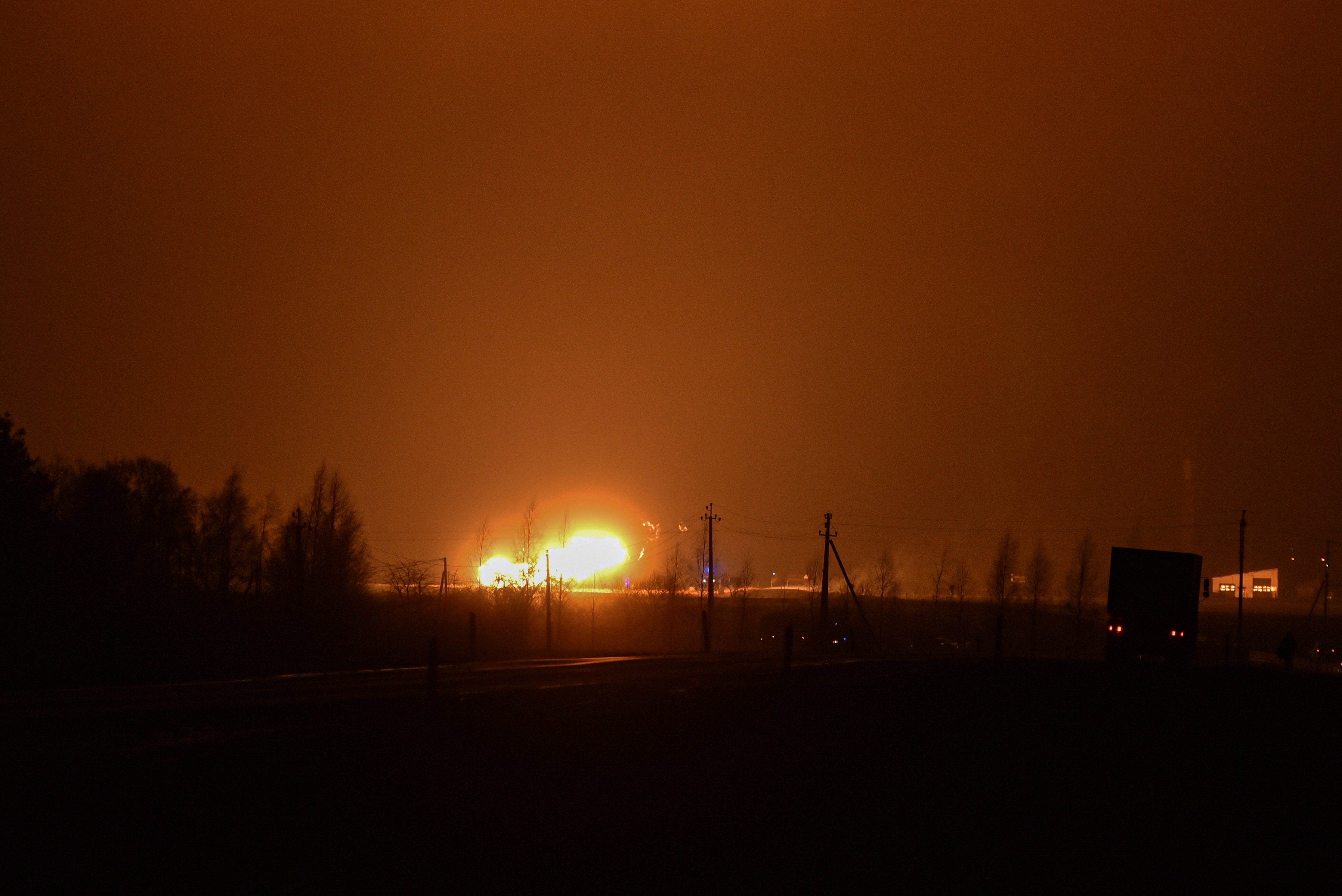 Lithuania Pipeline Explosion