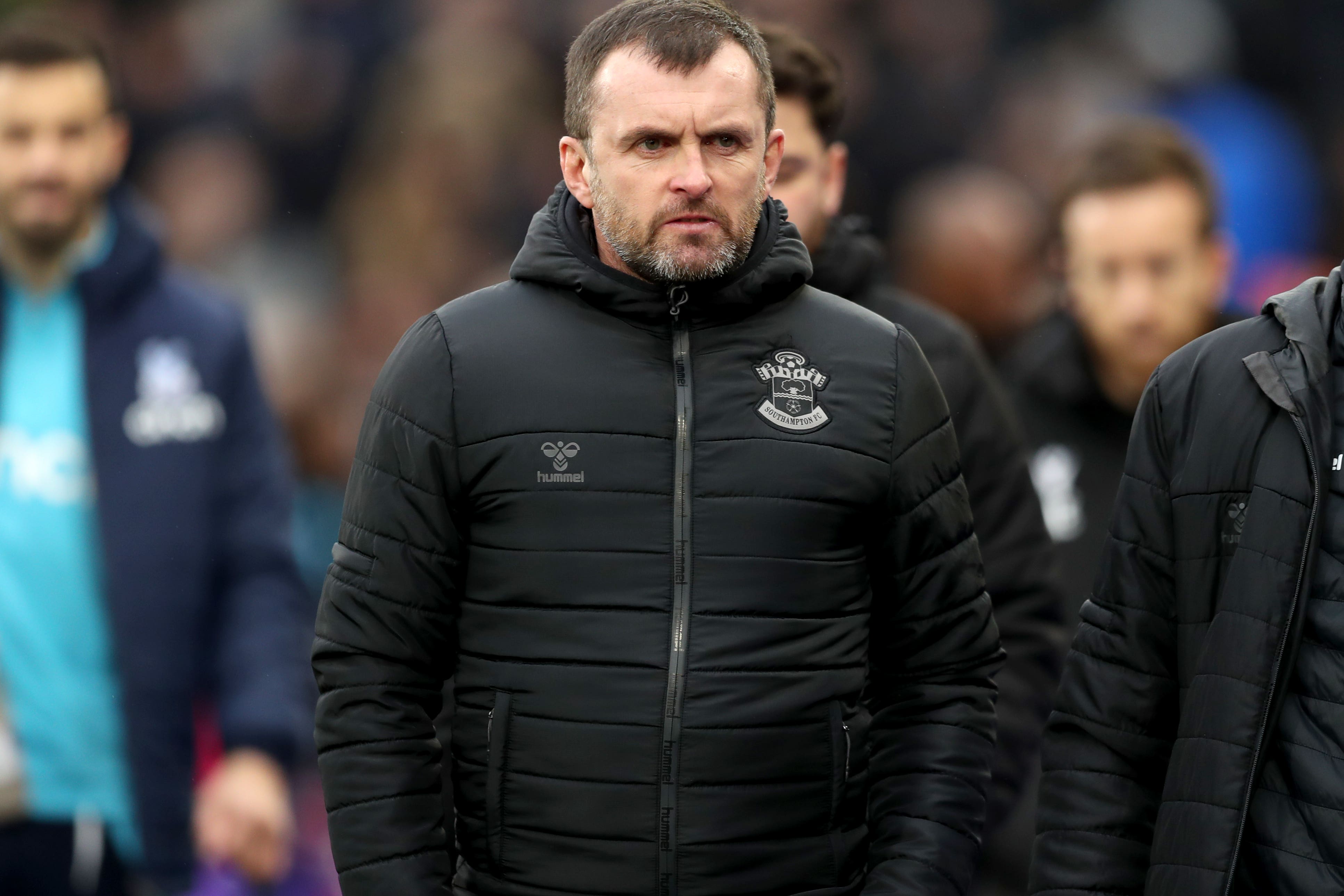 Nathan Jones is trying to keep Saints up (Kieran Cleeves/PA)