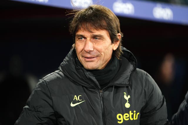 Tottenham manager Antonio Conte believes Arsenal have a great chance to win the Premier League this season (Zac Goodwin/PA)