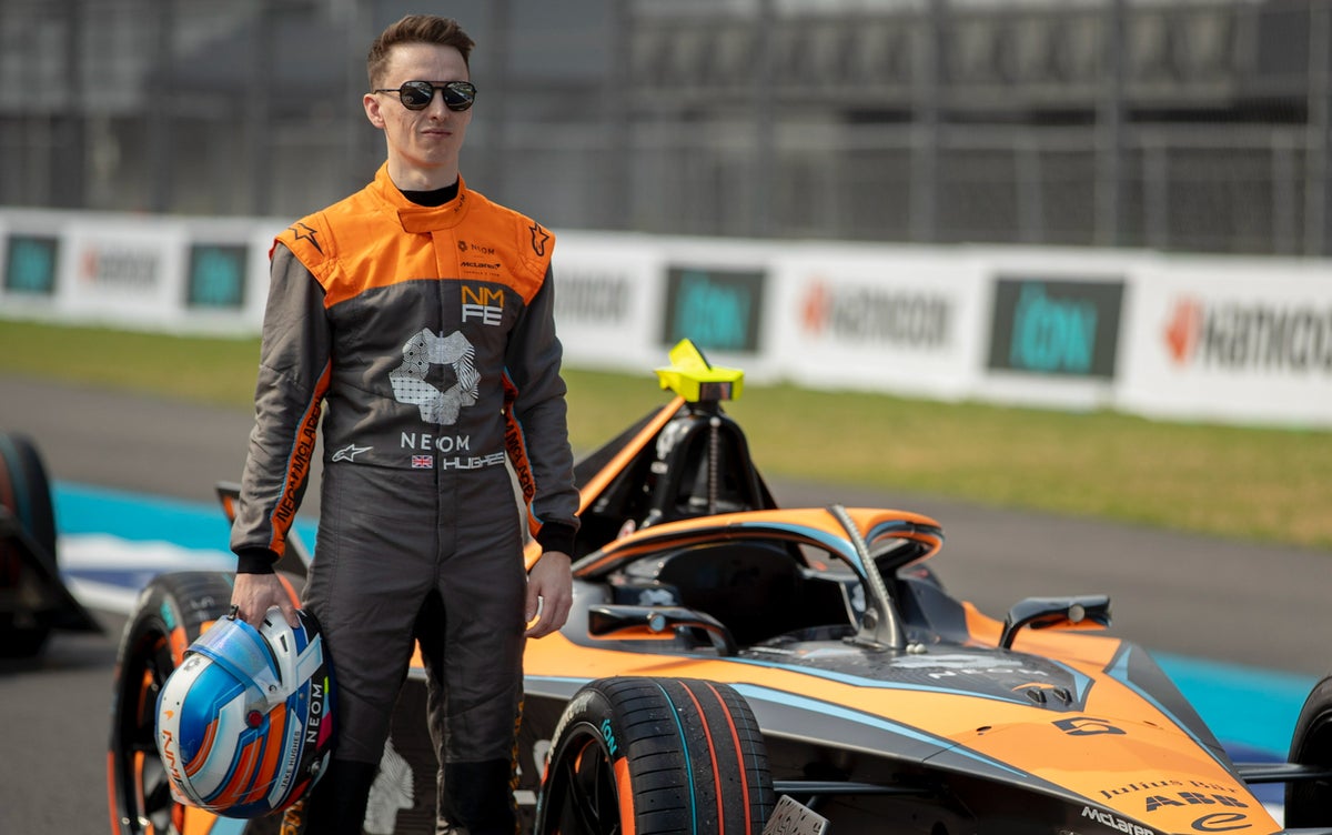 Jake Hughes didn’t start karting until he was 16 – now the Brit is racing for McLaren on a global stage
