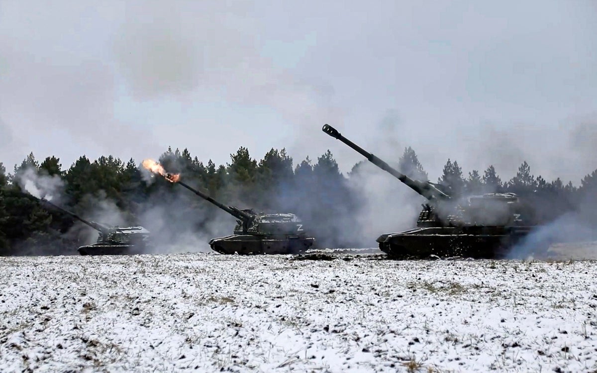 Ukraine-Russia news – live: Putin’s spokesman warns British Challenger tanks sent to war ‘will burn’