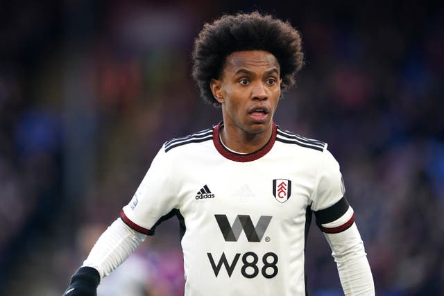 Fulham midfielder Willian has impressed on his return to the Premier League (Zac Goodwin/PA)