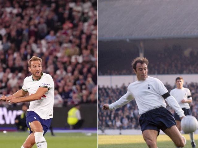 <p>Harry Kane and Jimmy Greaves are the two greatest scorers in Tottenham’s history (John Walton/PA Archive)</p>