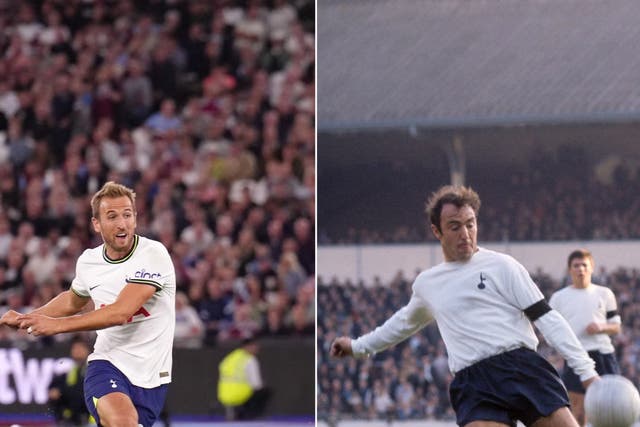 <p>Harry Kane and Jimmy Greaves are the two greatest scorers in Tottenham’s history (John Walton/PA Archive)</p>