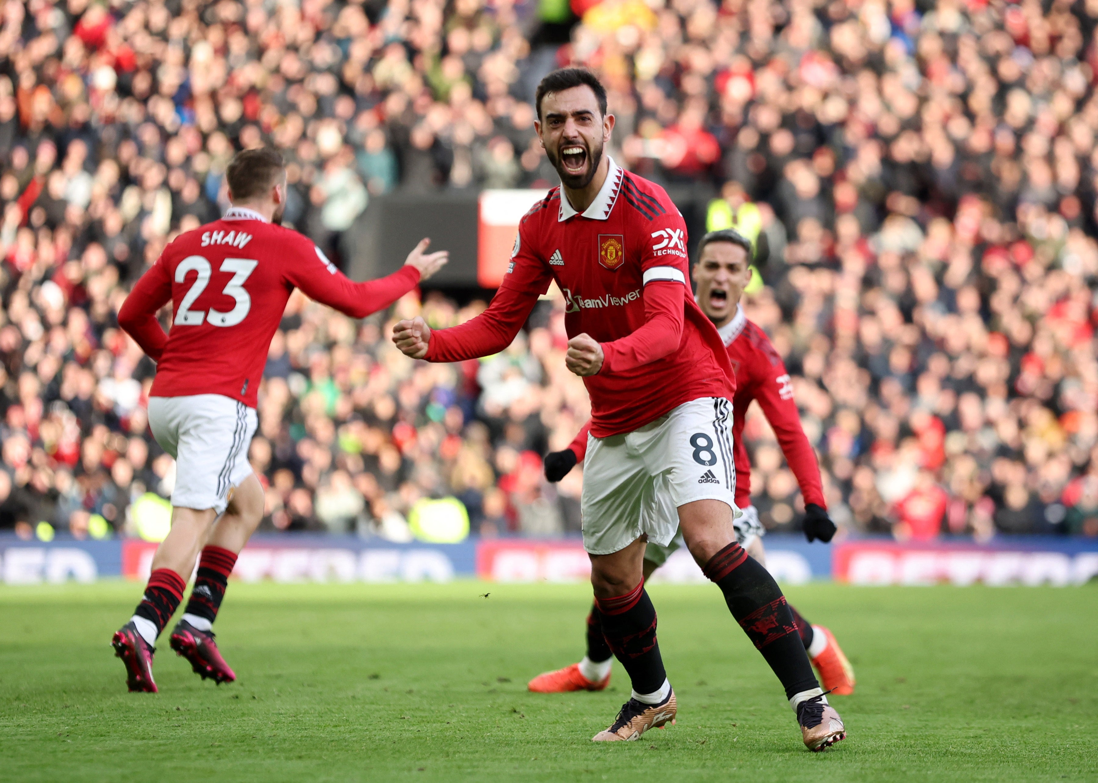 Manchester United 2 1 Man City Premier League Final Score Result And