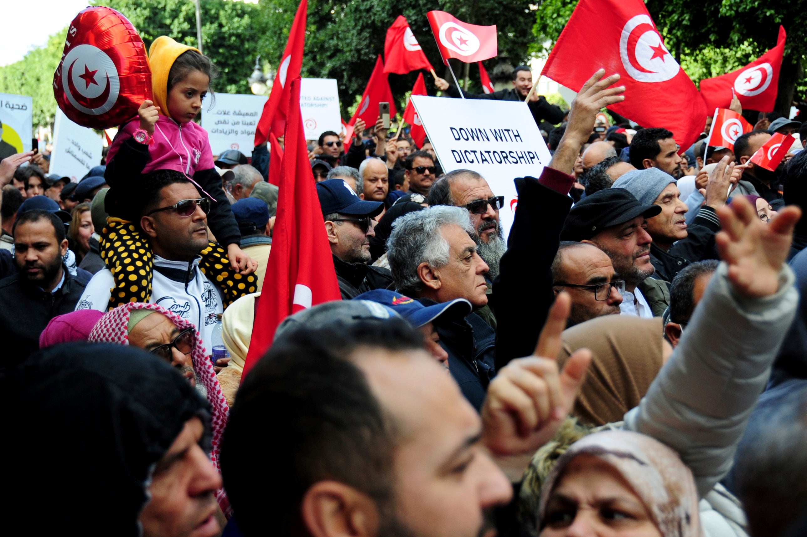 Tunisia Revolution Anniversary