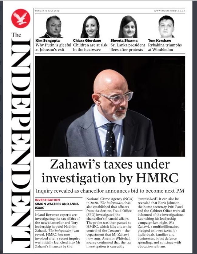 The Independent was first to reveal the HMRC investigation