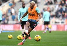 Joelinton in Newcastle line-up against Fulham after arrest for drink driving