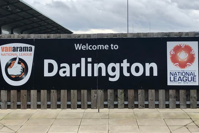 Darlington defender Paddy Almond was due to have brain surgery (Damian Spellman/PA)