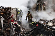 Death toll from Russian missile strike that hit apartment block in Dnipro rises 
