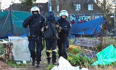 Climate activists occupy giant digger at German coal mine