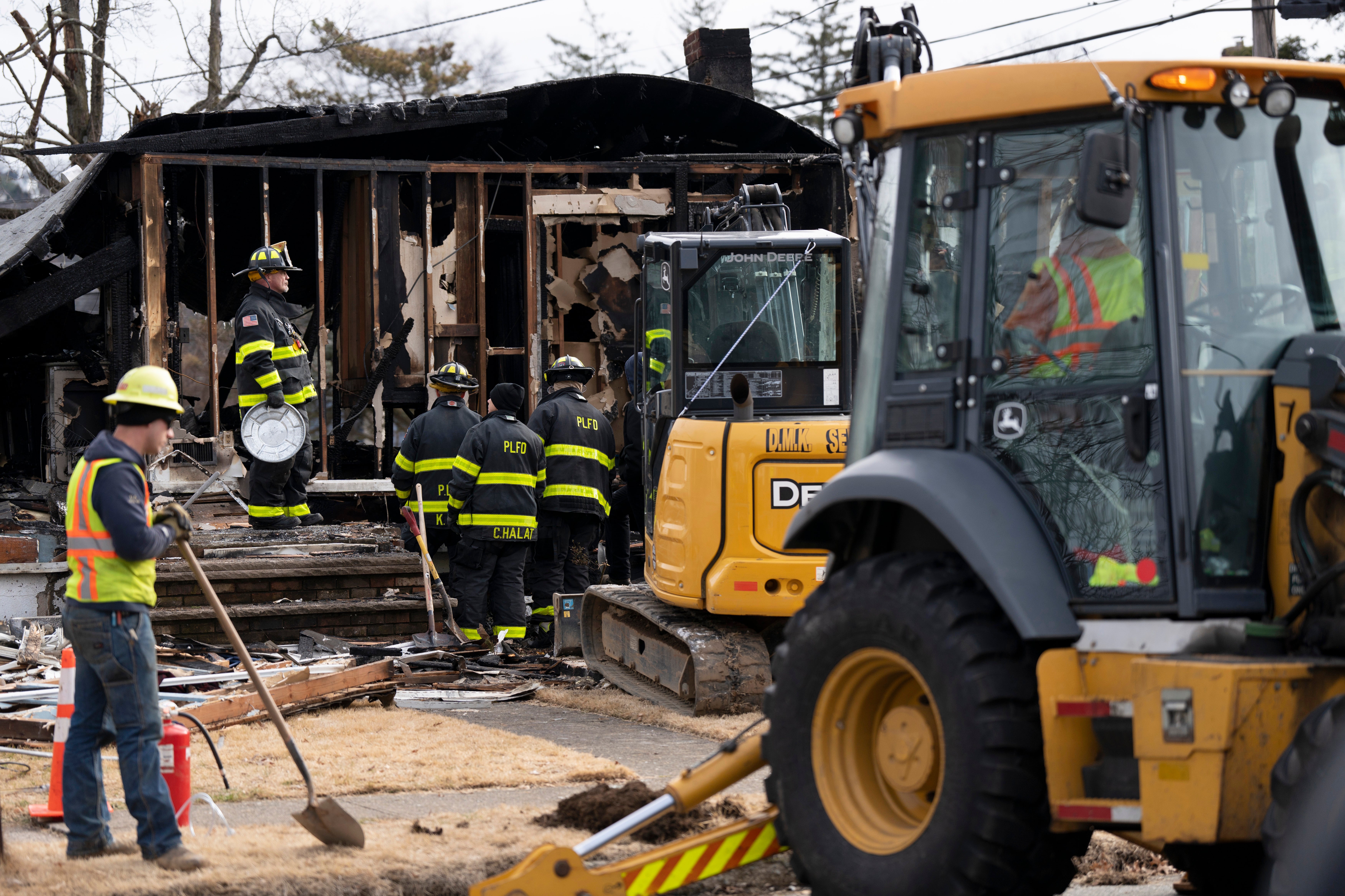 House Explosion Firefighters Injured